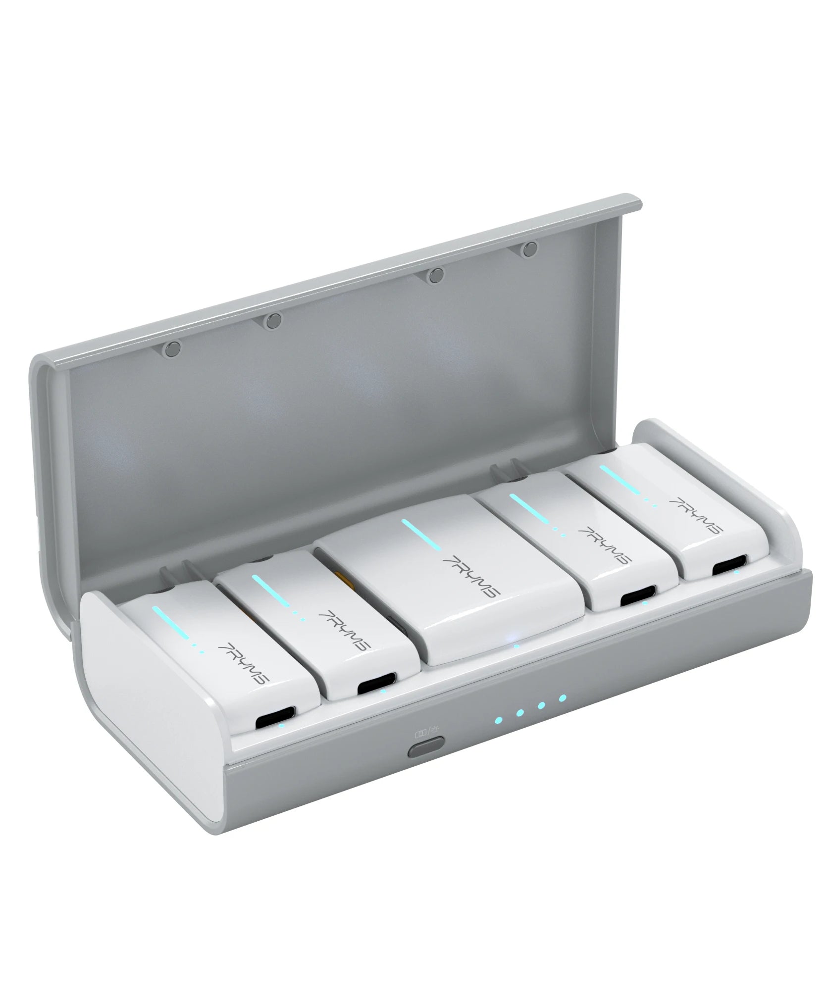 7Ryms iRay DW40 Wireless Lavalier Microphone with 4 Transmitters,48kHz/24bit Recording,AI Denoise for Camera,SmartPhone and PC