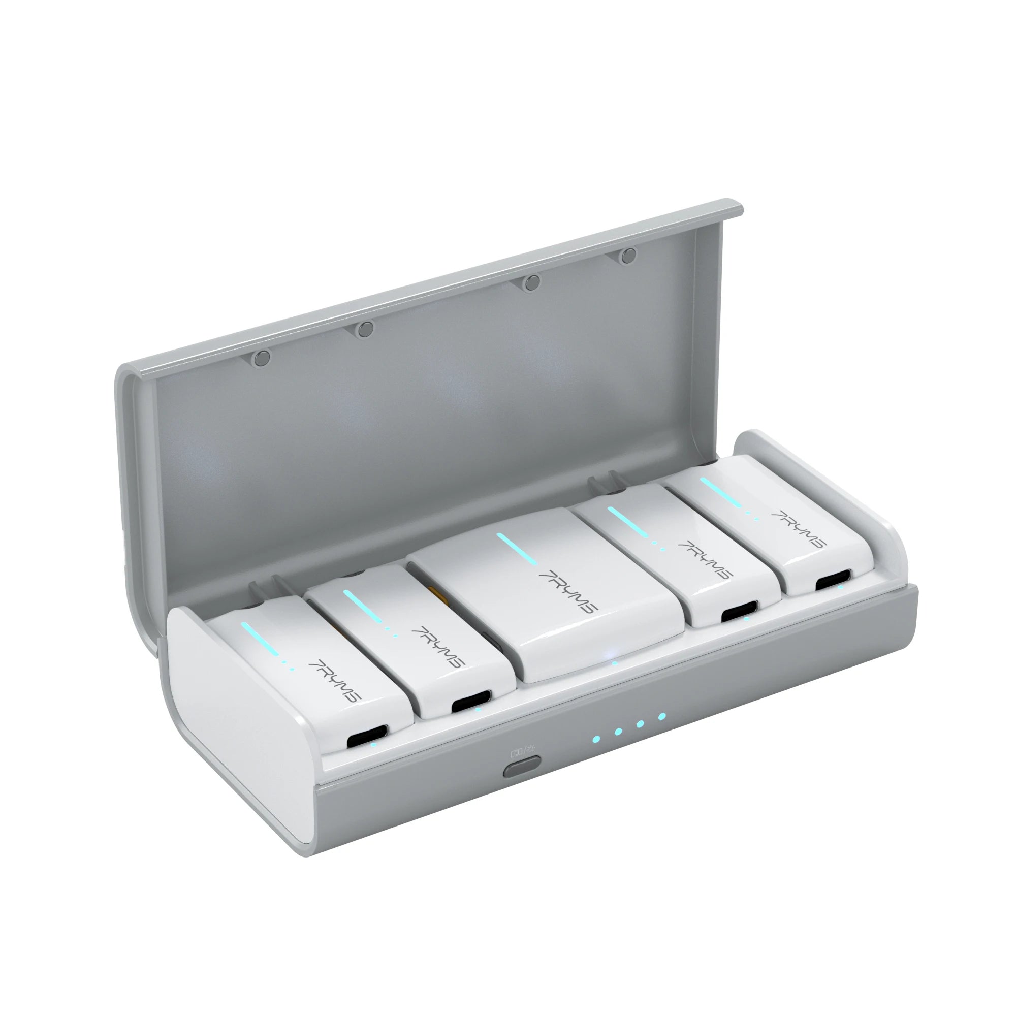 7Ryms iRay DW40 Wireless Lavalier Microphone with 4 Transmitters,48kHz/24bit Recording,AI Denoise for Camera,SmartPhone and PC