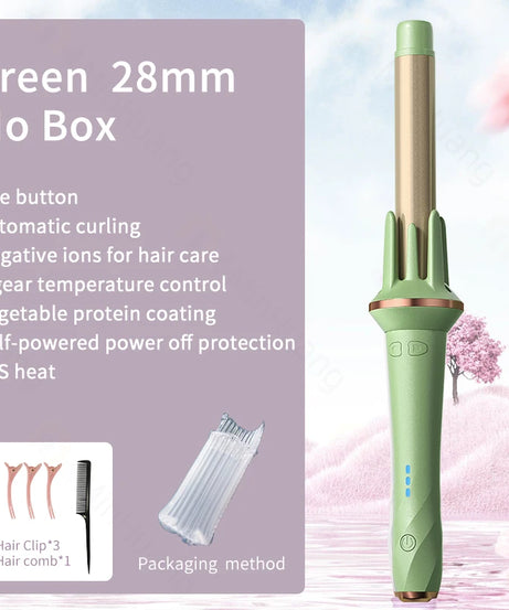Automatic Hair Curler 28mm/32mm Large Wave Curling Iron Anion Fast Heating Professional Styling Curlers Curling Wand Hair Waver
