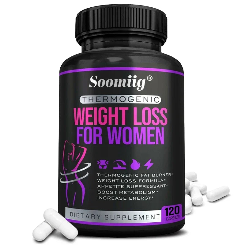 Natural Fat Burner Plant-Based Appetite Suppressant Helps Reduce Fat Accumulation and Balance Blood Sugar 120 Supplements