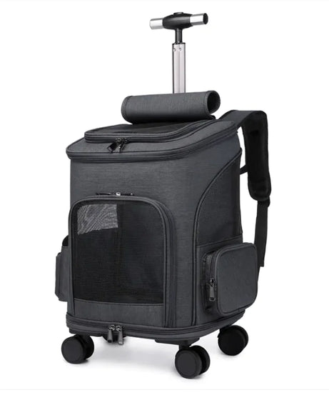 Portable Folding Pet Trolley Backpack