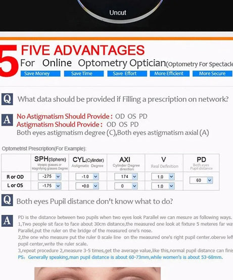 1.67 Single Vision Aspheric Optical Eyeglasses Prescription Lenses UV400 Anti-radiation AR Coating Spectacles Glasses Lenses