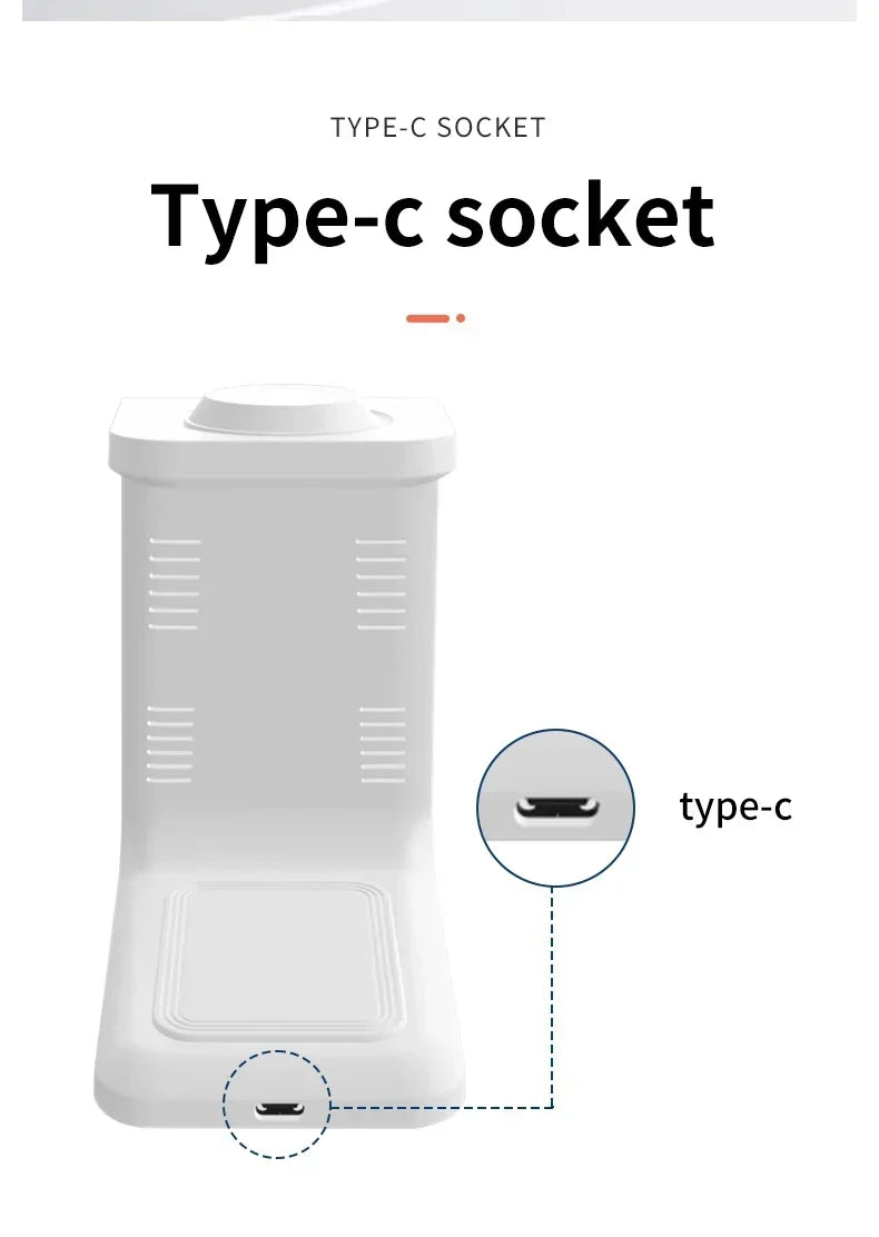 3 in 1 100W Travel Wireless Chargers For Samsung Galaxy S24/S23 Watch 7/6 Classic 5/4/3/2 Ultra Buds 3/2 Pro Plus Fast Charging