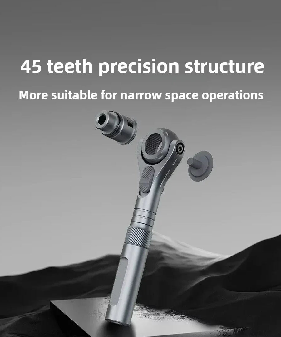 Atuman Magnetic Ratchet Screwdriver Set 40 in 1 Portable Precision Repair Tool Kit for Furniture Computer Bicycle