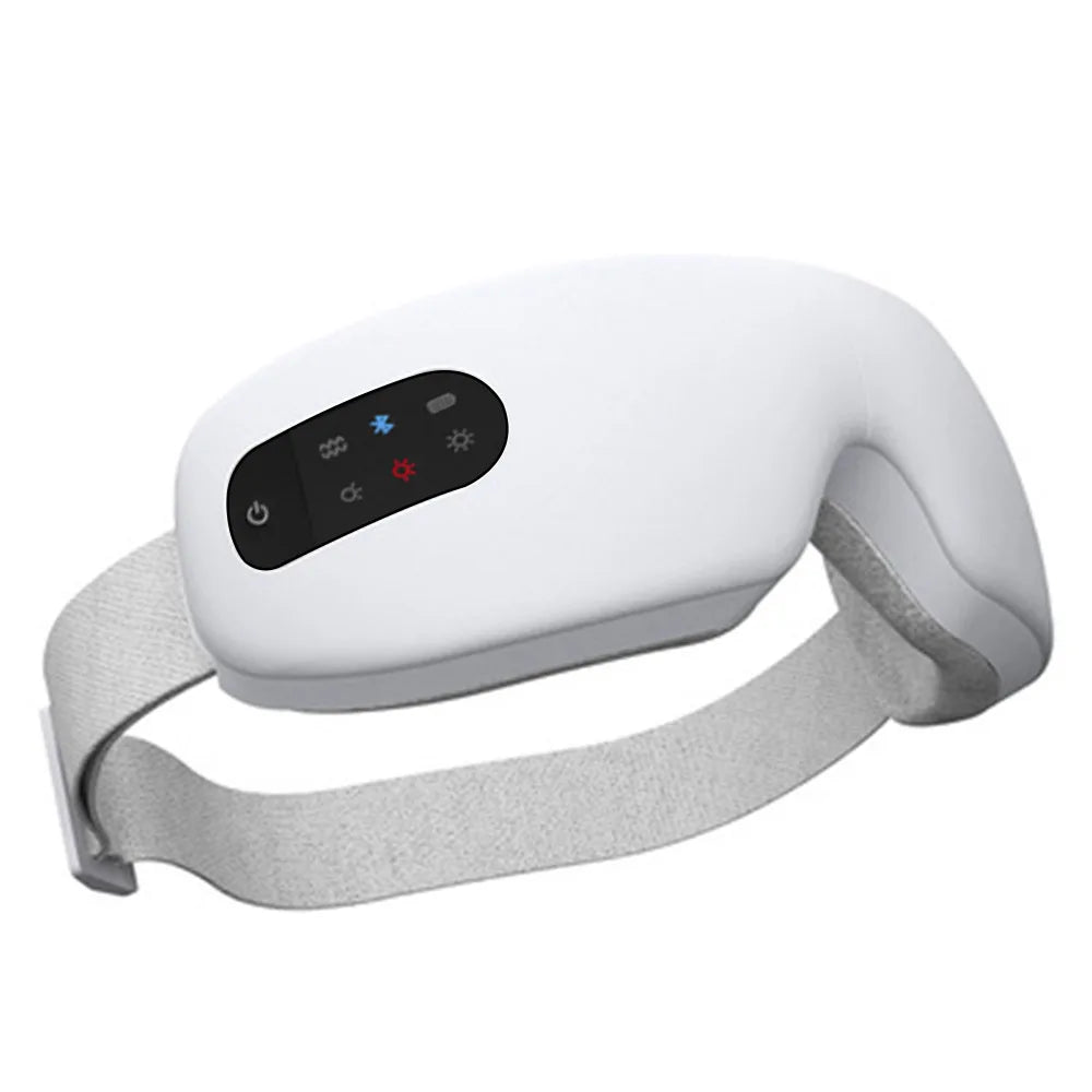 Eye Massager with Heat Smart Eye Care Device with Music for Migraines Relax Reduce Eye Strain Dark Circles Eye Bag Improve Sleep