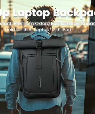 Heroic Knight Travel Men Backpack Multifunction Expandable Laptop Bag USB Port Outdoor Waterproof Hiking Pack For Male Anti-thef