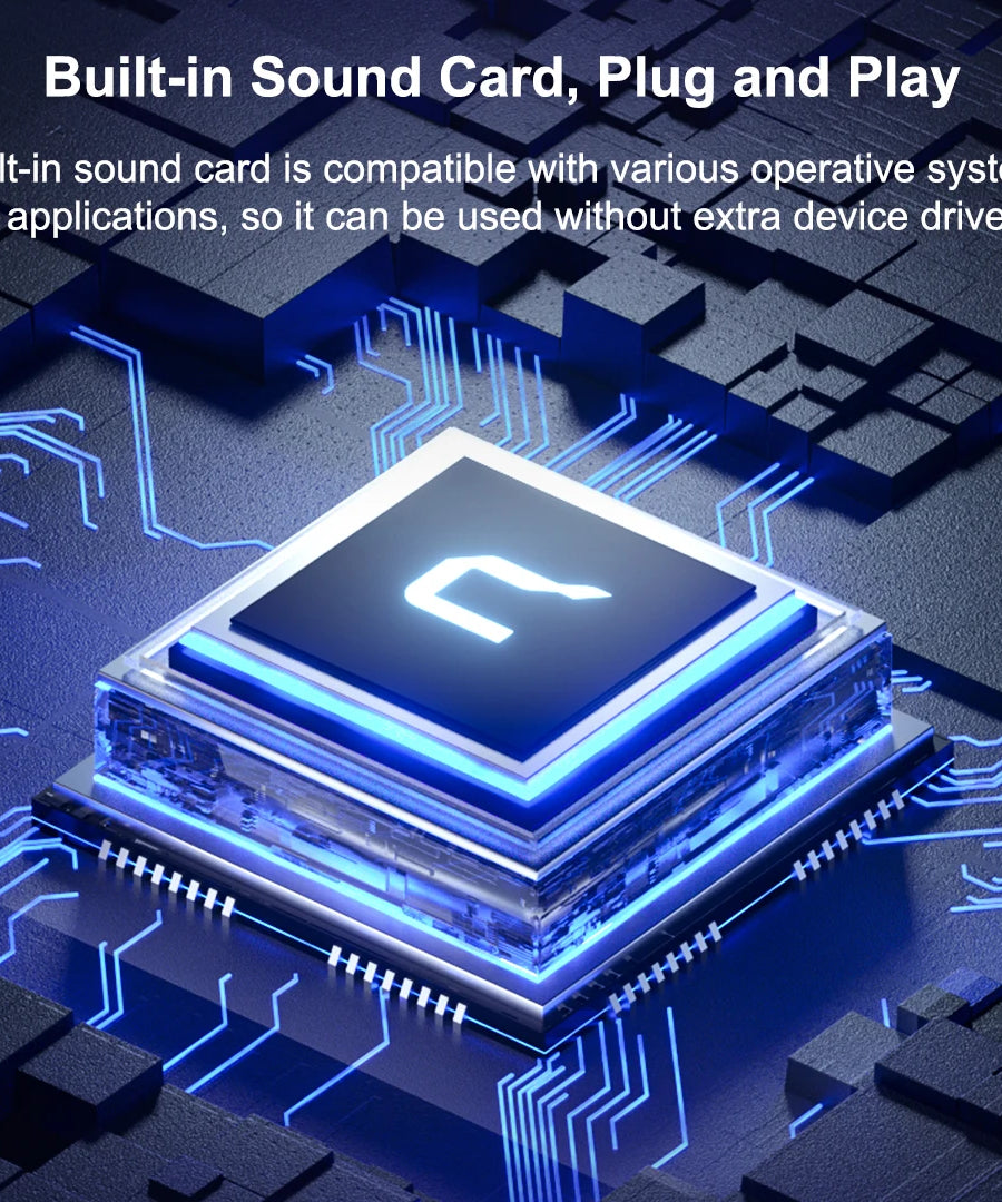 COMICA Uni Pro Wireless USB Gaming Microphone for PC Laptop Smartphone Noise Cancellation Condenser Mic with RGB Lights