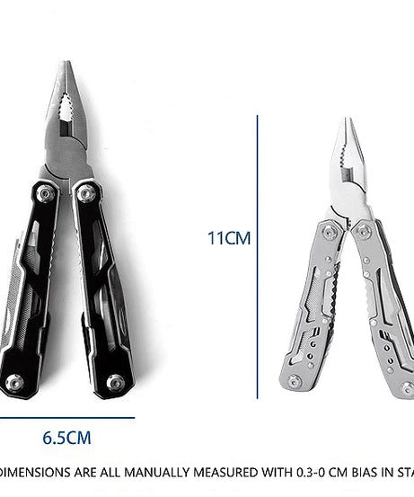 Outdoor Folding Multipurpose Tools Camping Portable Stainless Steel EDC Emergency Survival Knife Clamp Hiking Equipment