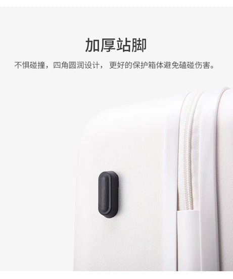 New front opening boarding suitcase men women 20/24/26 inch lightweight trolley travel luggage fashion USB charging luggage
