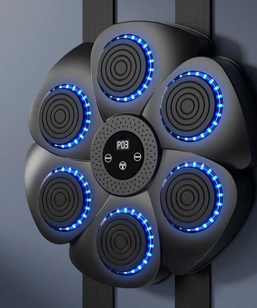 New Smart Music Boxing Machine Adult/Children Sports Fitness Boxing Trainer Home Exercise Response Training Boxing Wall Target