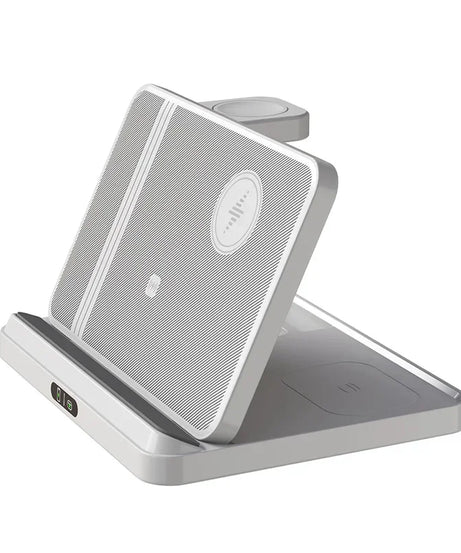 3 in 1 Wireless Charger Stand For Samsung Z Fold Zflip5 S24 S23 Ultra Galaxy Watch 6 5 Buds2 Foldable Fast Charging Dock Station