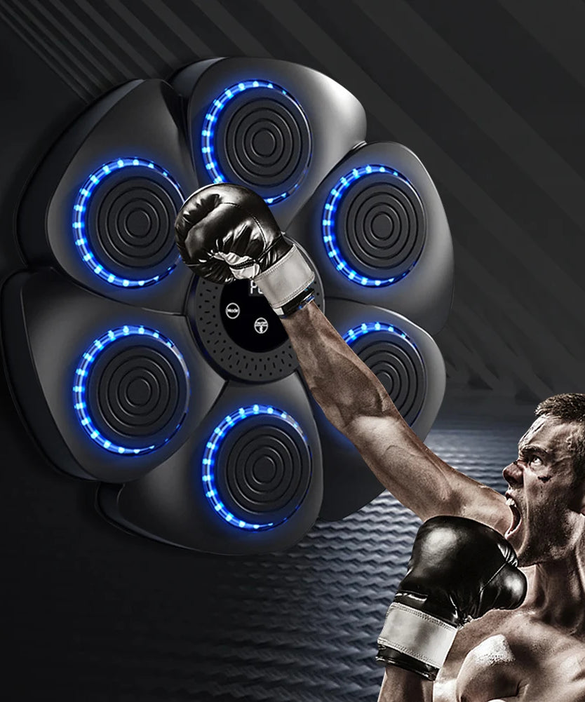 New Smart Music Boxing Machine Adult/Children Sports Fitness Boxing Trainer Home Exercise Response Training Boxing Wall Target