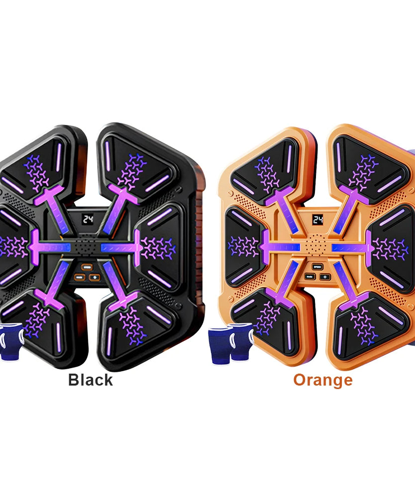 Smart Bluetooth Music Boxing Machine Boxing Wall Target Adjustable Speed Dynamic Light Boxing Machine Wall-Mounted for Adults