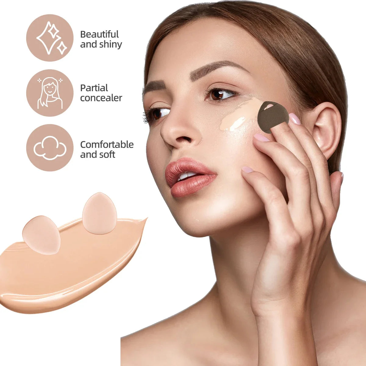 20/40 Pink Makeup kit Complete Makeup Brush Set, Big set includes Soft Brushes, Beauty Blender, Birthday Christmas New Year gift