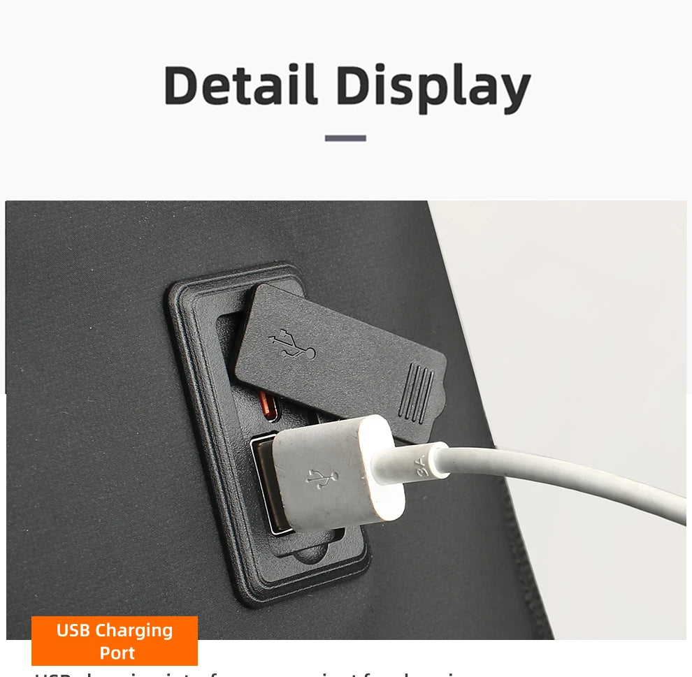 Heroic Knight Travel Men Backpack Multifunction Expandable Laptop Bag USB Port Outdoor Waterproof Hiking Pack For Male Anti-thef