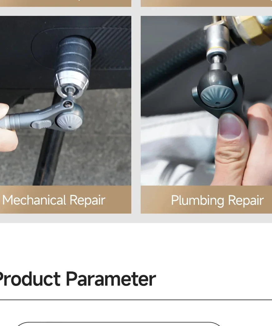 Atuman Magnetic Ratchet Screwdriver Set 40 in 1 Portable Precision Repair Tool Kit for Furniture Computer Bicycle