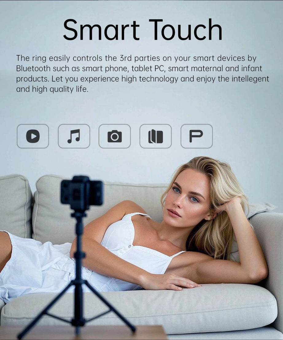 Ceramic Smart Ring with Vibrate Alerts Calls Alarm Notification Vibration, Health and Sleep Monitor 5ATM Waterproof Ring for Men