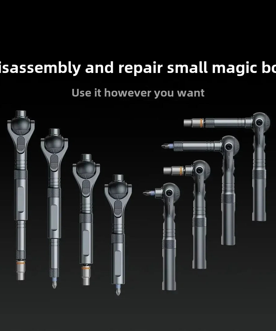 Atuman Magnetic Ratchet Screwdriver Set 40 in 1 Portable Precision Repair Tool Kit for Furniture Computer Bicycle