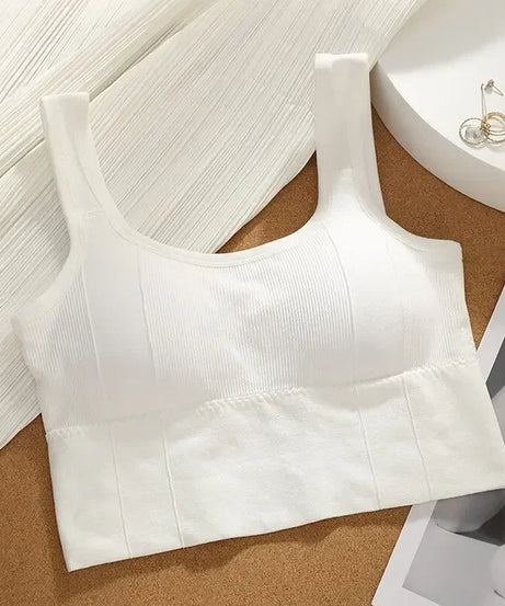 Breathable Sports Bra Anti-Sweat Fitness Top Women Seamless Yoga Bra Shockproof Crop Top Push Up Sport Bra Gym Workout Top