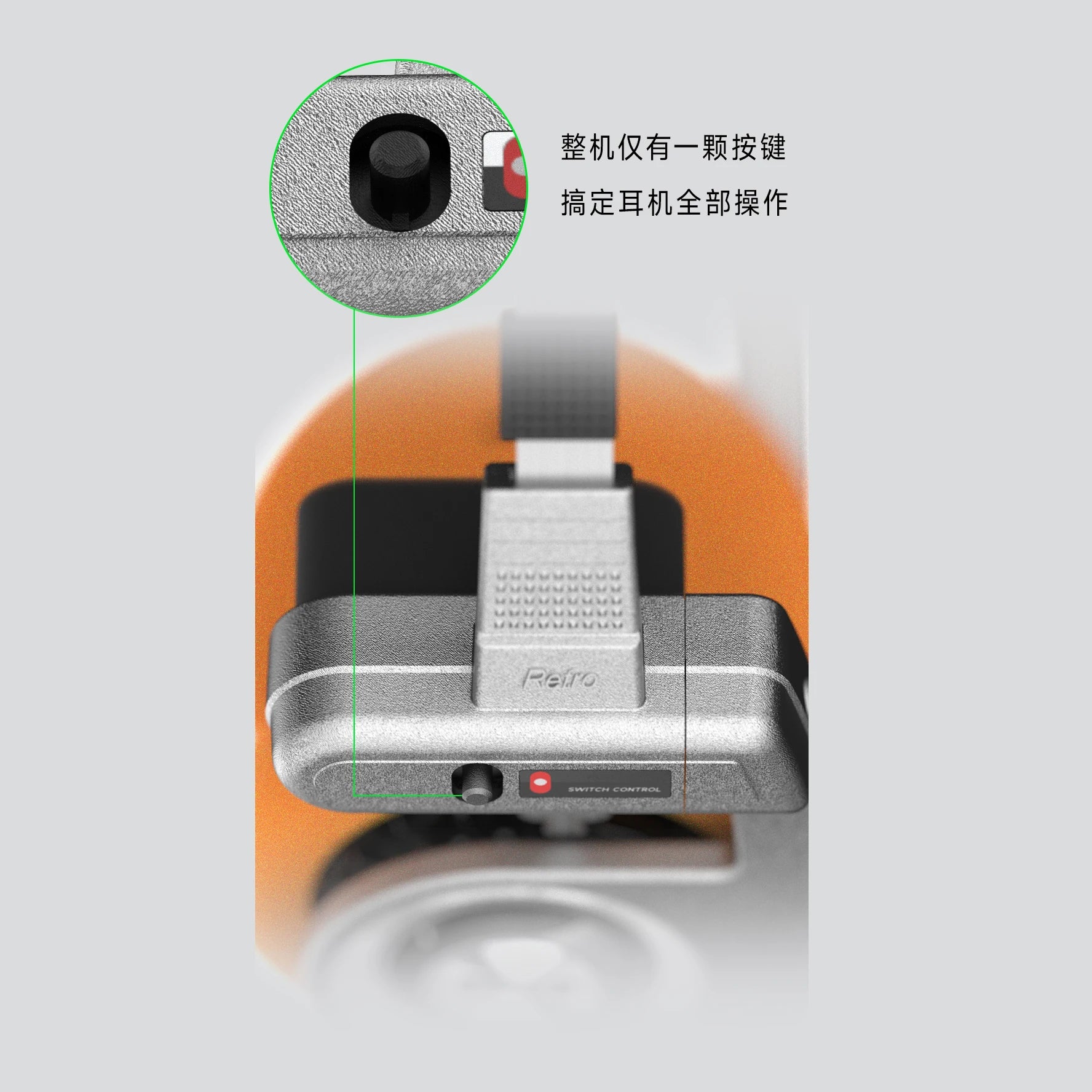 UMELODY U3 RETRO Headphones Wireless Bluetooth Headphones ON-Ear Headphones HIFI Wireless Foldable Noise Canceling Headphone