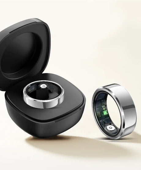 2025 Couple smart health ring,Sleep,Heart Rate,Oxygen Tracker,IP68 Waterproof,R6Pro smart ring for women and men rings for Gifts