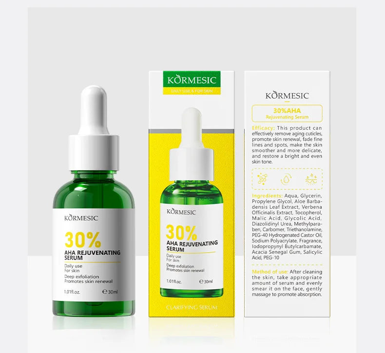 AHA Rejuvenation Niacinamide Brightening Face Serum Hexapeptide Ceramide Panthenol  Essence Anti Wrinkle Nourishing Skin Care