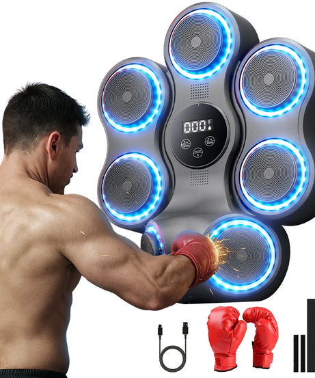 2025 Boxing Musical Box Smart  Music Boxing Machine With Boxing Gloves