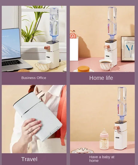 3s Instant Hot Water Dispenser,Baby Bottle Formula Dispenser,Bottled Water Dispenser,Water Warmer for Travel,Temperature Control