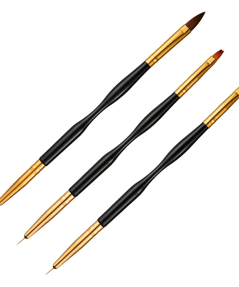 4/6/10Pcs Set Nail Art Stamp Pen DIY Floral Butterfly Nail Graffiti Nail Dotting Tools Polishing Painting Drawing Manicure Tools