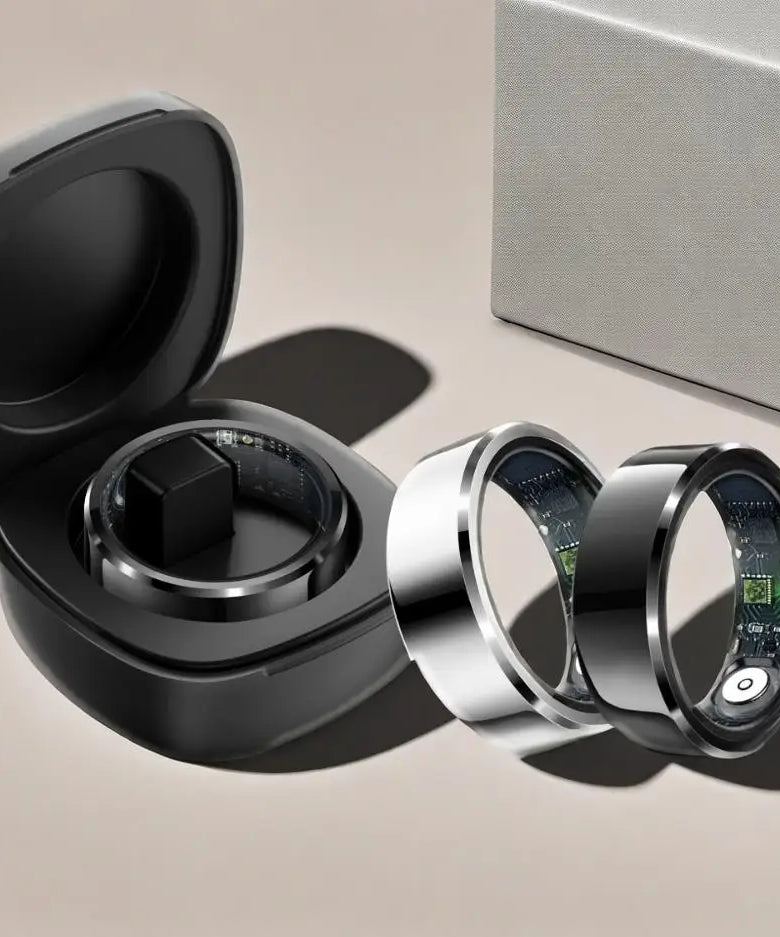 2025 Couple smart health ring,Sleep,Heart Rate,Oxygen Tracker,IP68 Waterproof,R6Pro smart ring for women and men rings for Gifts