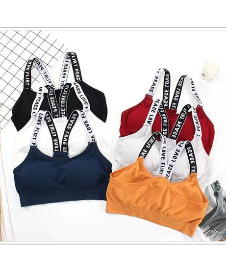 Women Sexy Sports Bra Tops For Gym Top Fitness Yoga Female Pad Sportswear Vest Tank Tops Sport Push Up Sports Bras Underwear