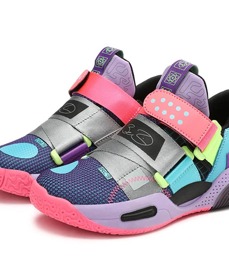 2024 New Children's Basketball Shoes For Boys Girls Non-slip Kids Sport Shoes Lightweight Outdoor Sneakers Trainers Footwear