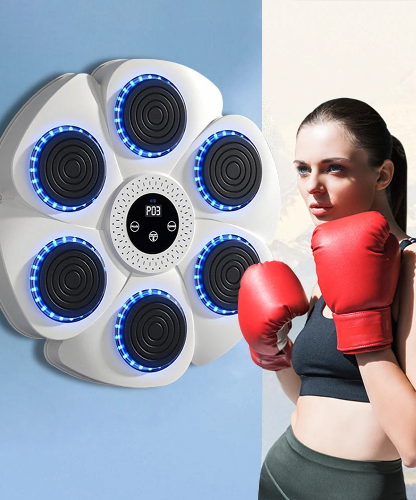 New Smart Music Boxing Machine Adult/Children Sports Fitness Boxing Trainer Home Exercise Response Training Boxing Wall Target