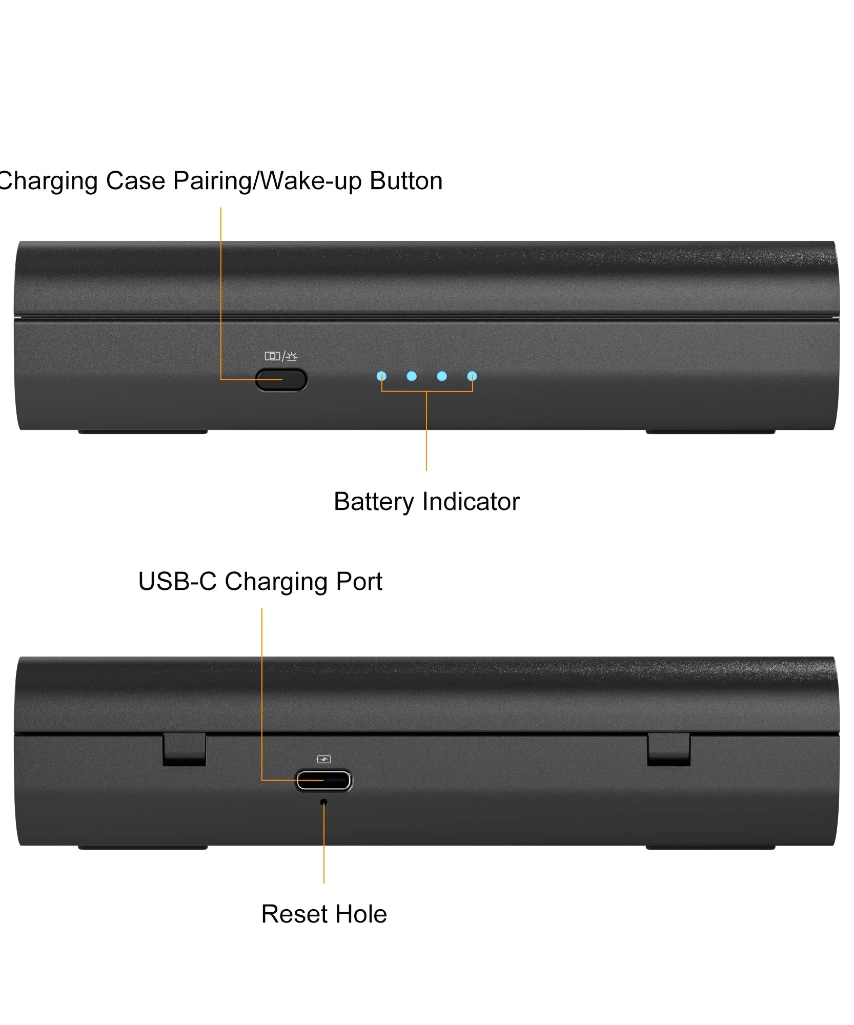 7Ryms iRay DW40 Wireless Lavalier Microphone with 4 Transmitters,48kHz/24bit Recording,AI Denoise for Camera,SmartPhone and PC