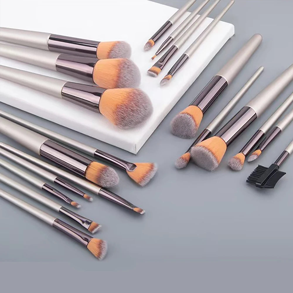 20/40 Pink Makeup kit Complete Makeup Brush Set, Big set includes Soft Brushes, Beauty Blender, Birthday Christmas New Year gift