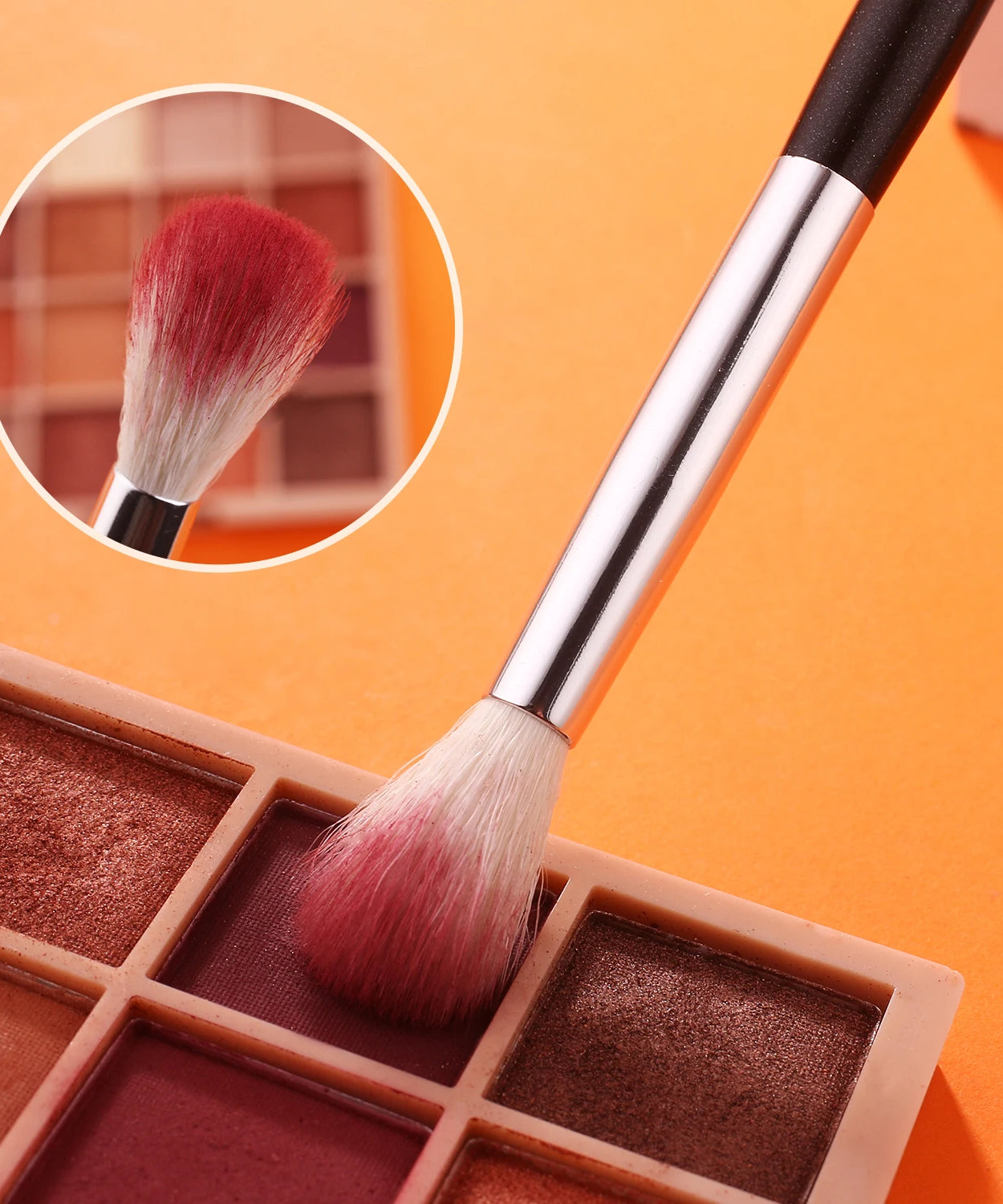 BEILI Professional 6/8pcs Classic Natural Eye Makeup Brushes Set Eyeshadow Eyebrow Blending Smokey Black Beauty Make up Brushes