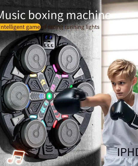 Rhythm Box Music Boxing Target Interactive Exercise Equipment with Light Response for Stress Relief And Coordination Training fo