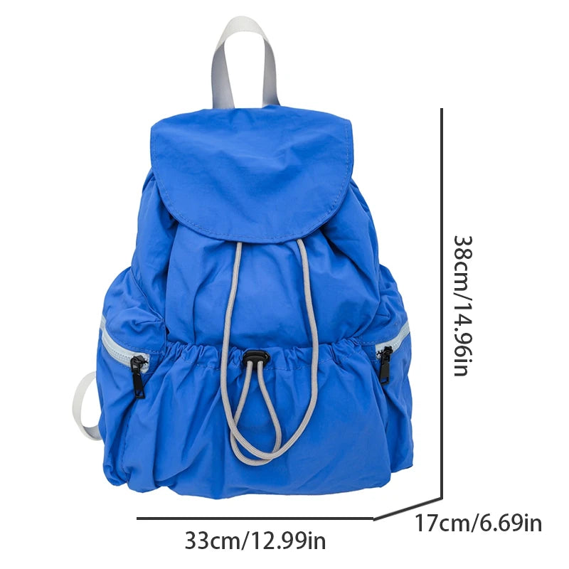 Men's folding backpack, suitable for hiking, traveling, and outdoor exploration, with large capacity for easy storage