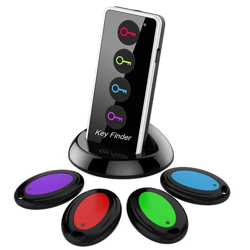 New 4-in-1 Wireless Key Finder Home Anti-loss Devices Mobile Phone Finders Multi Function Key Locator Tracker for Child Pet