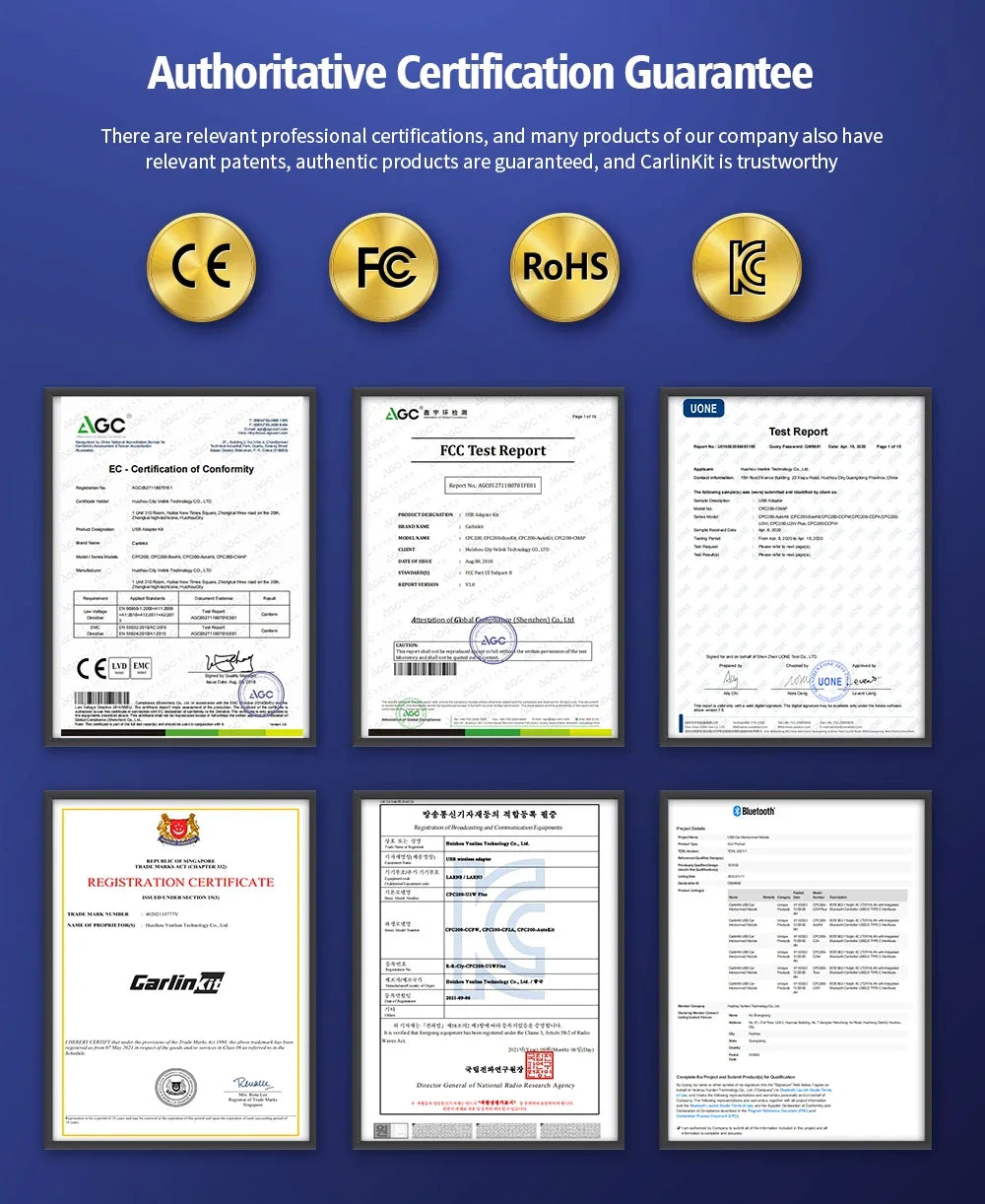 CarlinKit 5.0 Mini Ultra Wireless Adapter Wireless CarPlay Android Auto For OEM Car Plug and Play WiFi Bluetooth Auto Connection