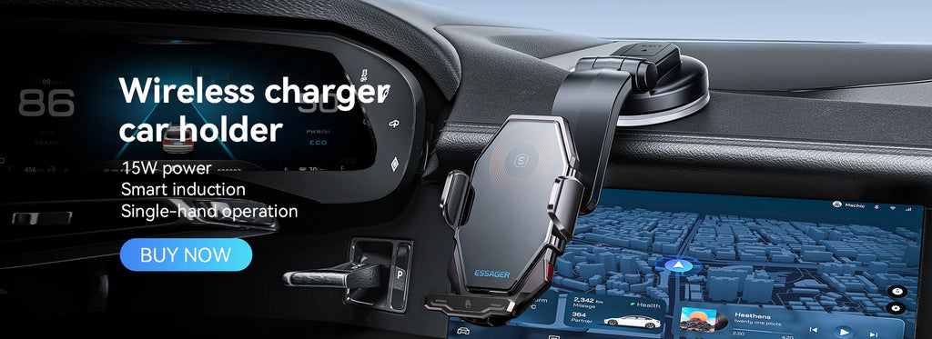 Essager Gravity Car Phone Holder Air Vent Clip Mount Stand GPS SmartPhone Support For iPhone 13 12 Pro Max Xiaomi Huawei Samsung