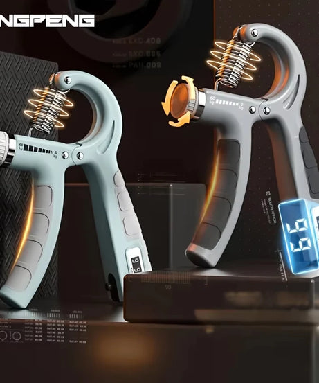 Adjustable Hand Grip 5-60kg Strengthener Hand Grip Trainer With Counter Wrist Forearm And Hand Exerciser For Muscle Building