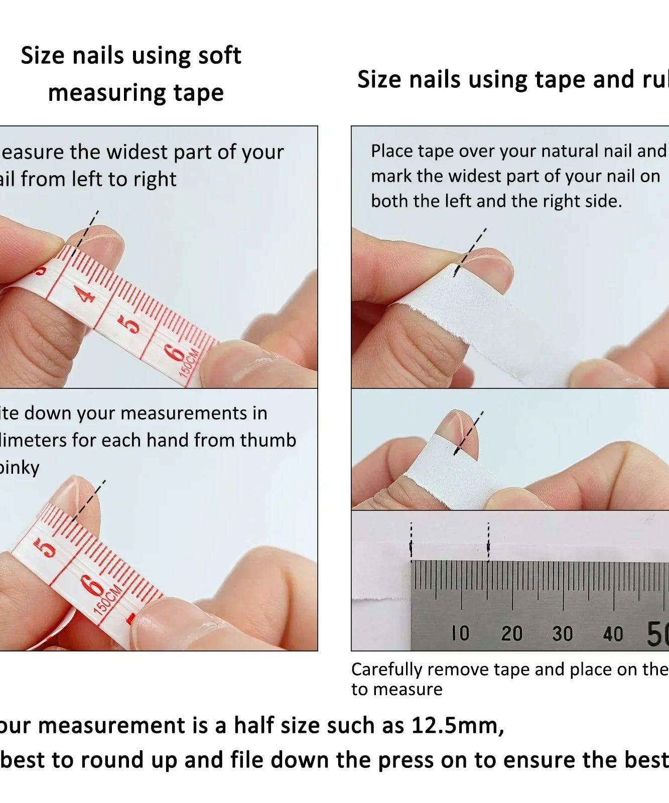 10Pcs Handmade Press on Nails Long Ballet Blue Fake Nails with 3D Ocean Moon Rhinestone Design False Nails Full Cover Nail Tips