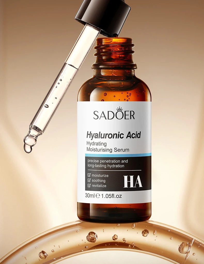 1/3pcs SADOER Salicylic Acid Centella Asiatica Hyaluronic Acid Serum for Face Moisturizing Hydrating Facial Essence 30ml
