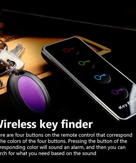 New 4-in-1 Wireless Key Finder Home Anti-loss Devices Mobile Phone Finders Multi Function Key Locator Tracker for Child Pet