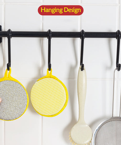 5/10pcs, Double Side Dishwashing Sponge Pan Pot Dish Wash Sponges Household Cleaning Tools Kitchen Tableware Dish Washing Brush