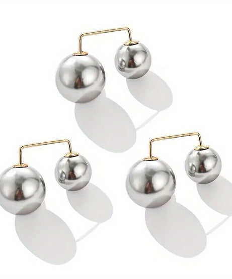 1/3pcs Waist Brooch Tightening Waistband Faux Pearl Pin Buckles Clothes Skirt Waist Pin Pants Buckle Brooches