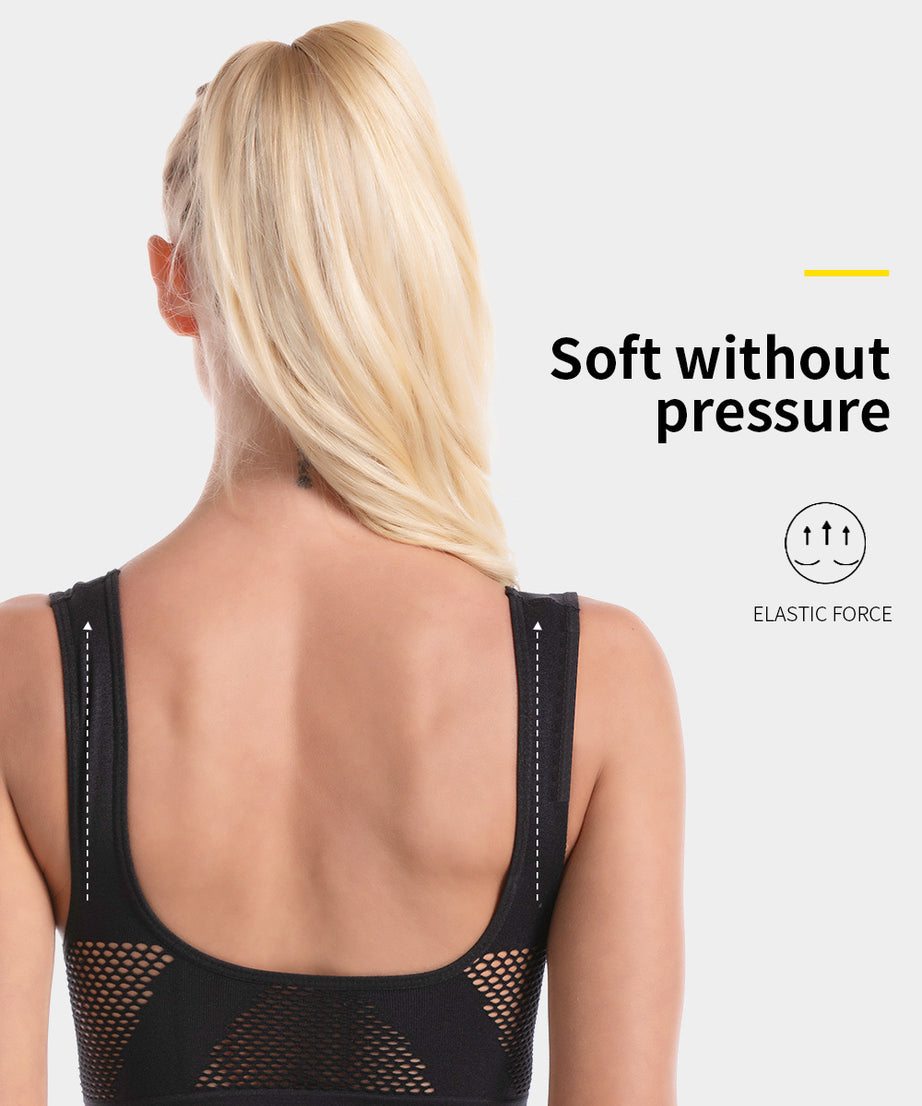 Women's Wireless Seamless Push-Up Bra, Full-Coverage Comfort Bralette with Removable Pads, No Underwire & Low-Maintenance, Soft Brassiere (No Boning) for Gym & Travel, Easy Hand Washable