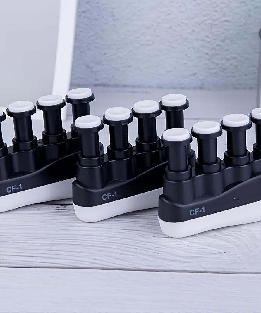 [4-Level Grip for Fingers Strengthening] 4-Level Hand Grip Exerciser: Strengthen Your Fingers for Guitar, Piano, Rock Climbing & More!