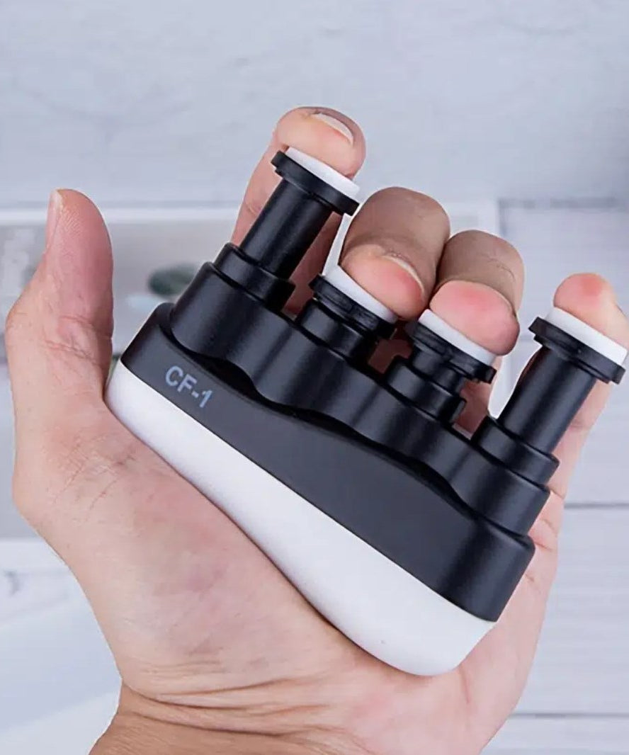 [4-Level Grip for Fingers Strengthening] 4-Level Hand Grip Exerciser: Strengthen Your Fingers for Guitar, Piano, Rock Climbing & More!